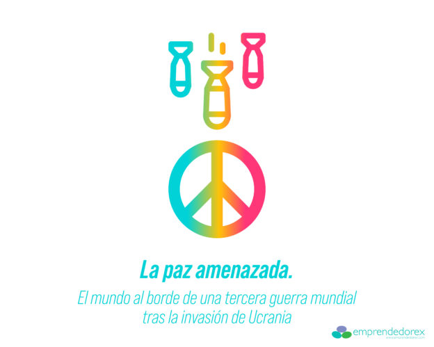 La paz amenazada. El mundo al borde de una tercera guerra mundial tras la invasión de Ucrania.