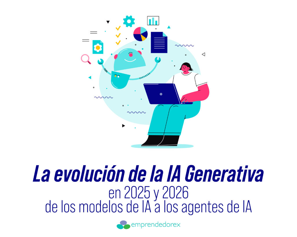 La evolución de la Inteligencia Artificial Generativa en 2025 y 2026: de los modelos de IA a los agentes de IA