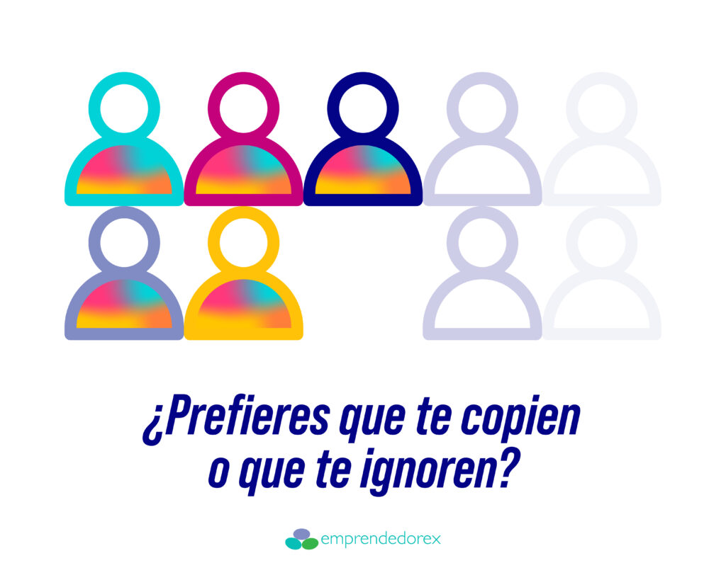 ¿Prefieres que te copien o que te ignoren?