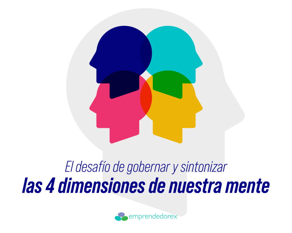 El desafío de gobernar y sintonizar las 4 dimensiones de nuestra mente