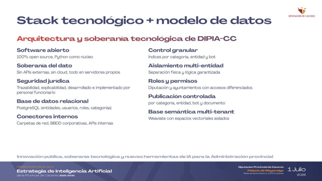 Estamos a la altura, Guillermo | La Estrategia de Inteligencia Artificial de la Provincia de Cáceres recoge el testigo de una Extremadura que decidió adelantarse al futuro